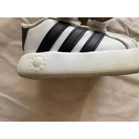 Adidas Grand Court 2.0 CFI Size 6K Sneaker White/Black Toddler Boys ID5271 - Picture 6 of 8